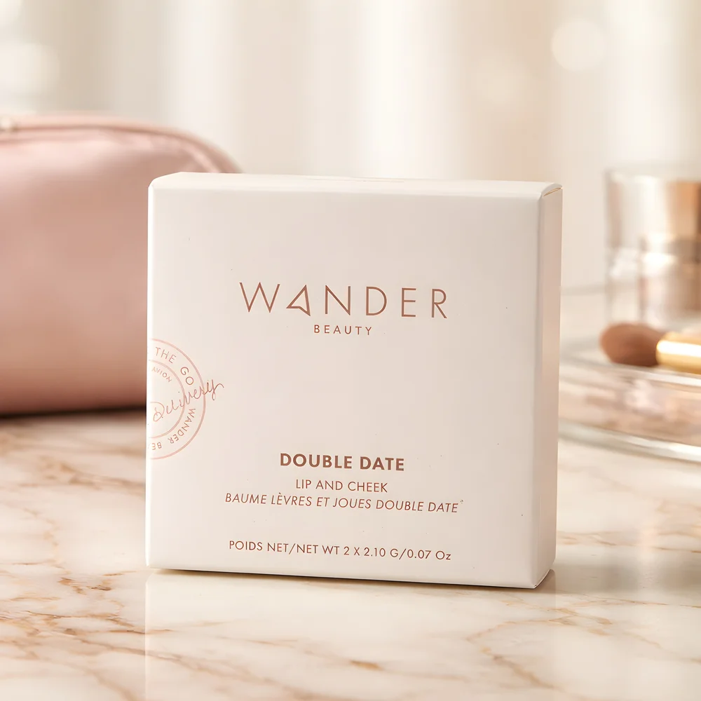 Wander Beauty Double Date Lip and Cheek in Be Mine/Swipe